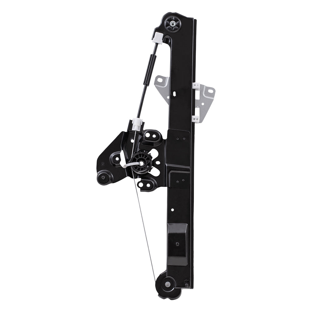 Brock Replacement Drivers Rear Power Window Lift Regulator Compatible with 2003-2007 9-3 SB1550102 12793730