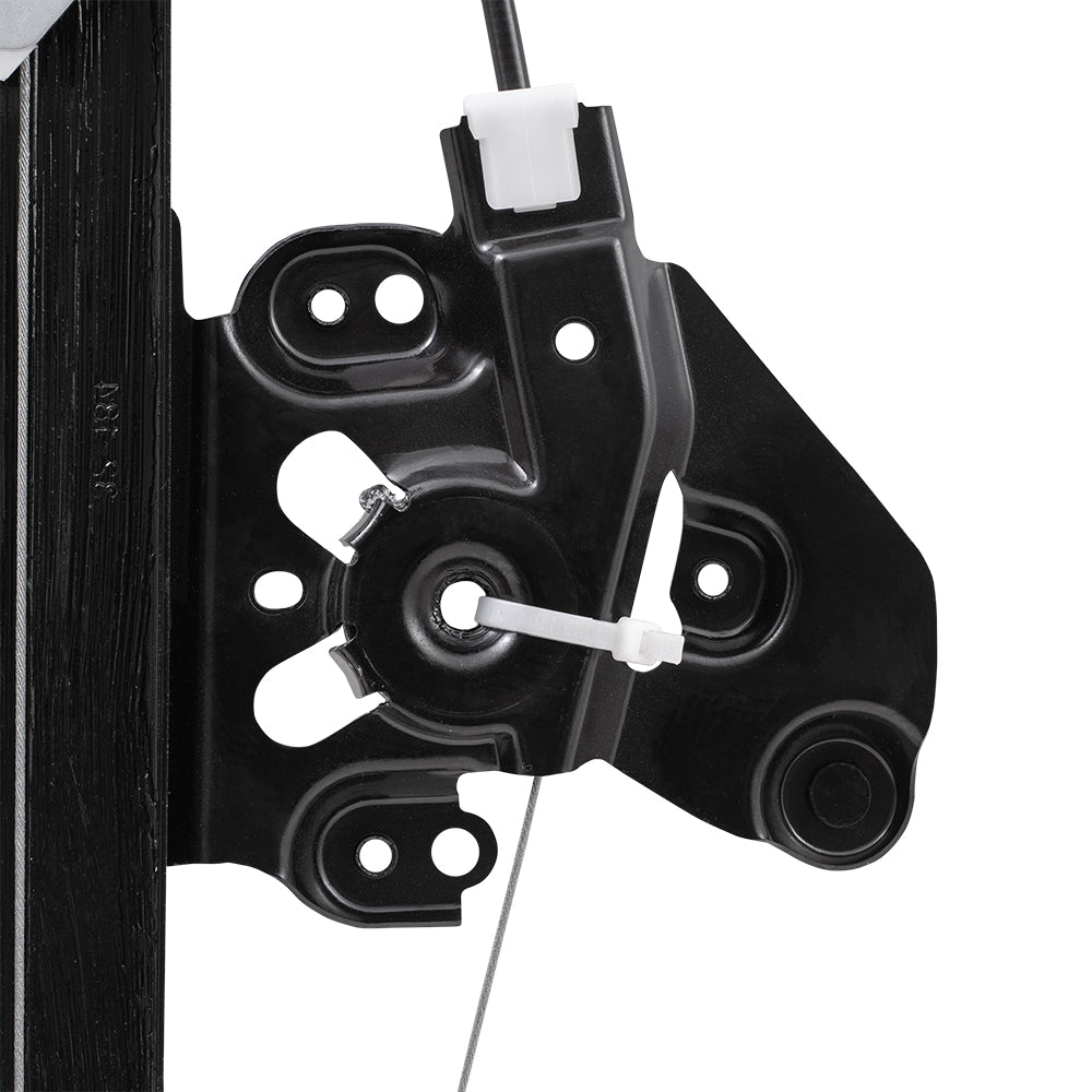 Brock Replacement Drivers Rear Power Window Lift Regulator Compatible with 2003-2007 9-3 SB1550102 12793730
