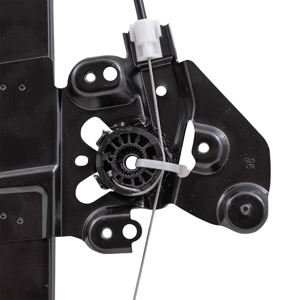 Brock Replacement Passengers Rear Power Window Lift Regulator Compatible with 2003-2007 9-3 12793731 SB1551102