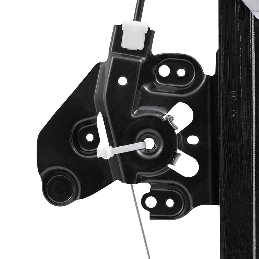 Brock Replacement Passengers Rear Power Window Lift Regulator Compatible with 2003-2007 9-3 12793731 SB1551102
