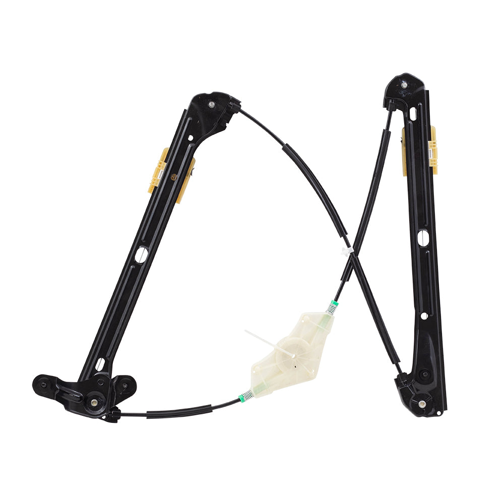 Brock Replacement Pair Front Power Window Regulators Compatible with 15-19 e-Golf