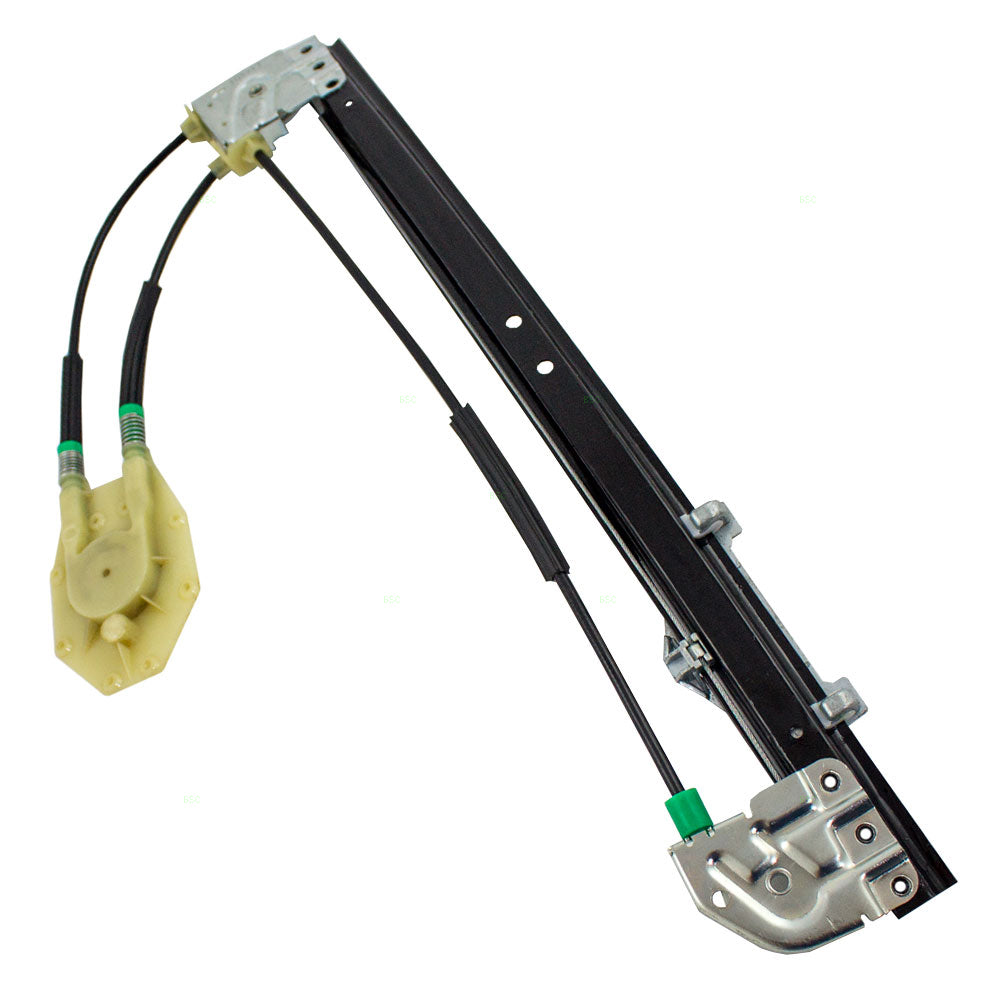 Brock Replacement Passengers Rear Power Window Lift Regulator Compatible with 1997-1999 5 Series 51358159836