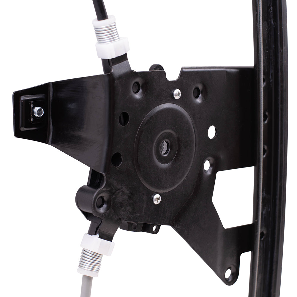 Brock Replacement Rear Driver Side Power Window Regulator without Motor Comaptible with 1993-1998 A3 1999 A4 Gen 3 1996-1999 Golf Gen 3 1H4839461A