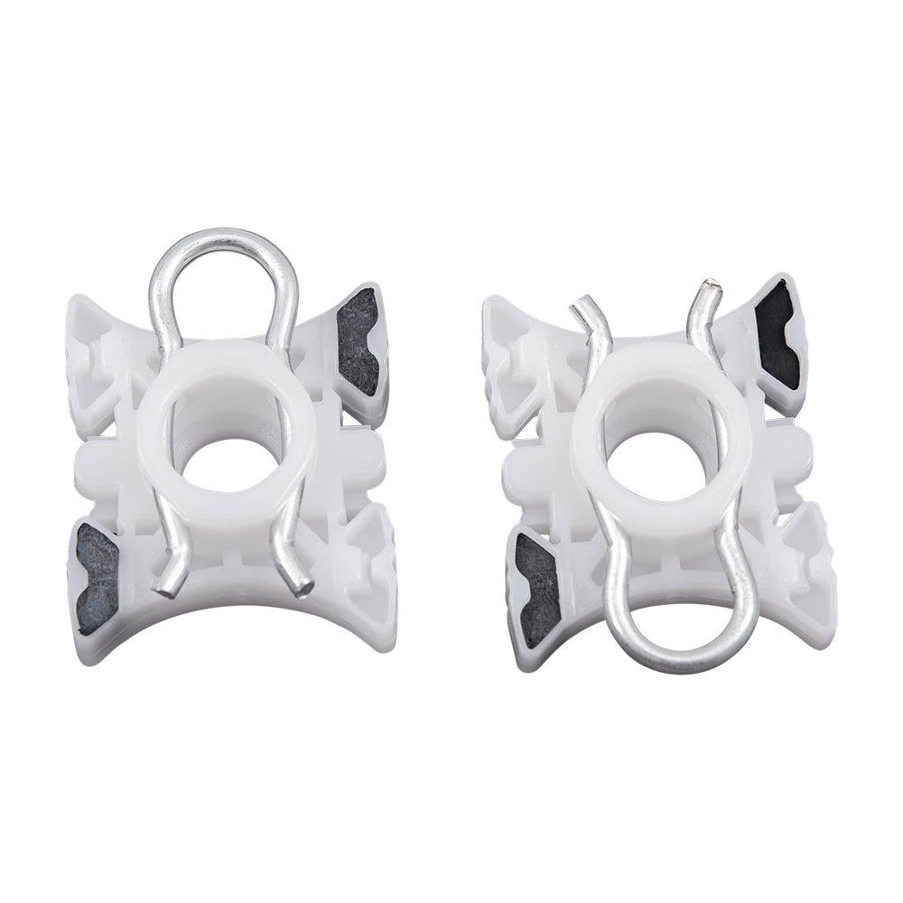 Regulator Hardware for 1997-2006 323i Sliding Clip 2pc Set for 1992-2008 325i for 2001-2006 325xi for 1996-2008 328i for 2001-2006 330i for 1989-1995 525i for 1996-1998 528i for 1994-1995 530i
