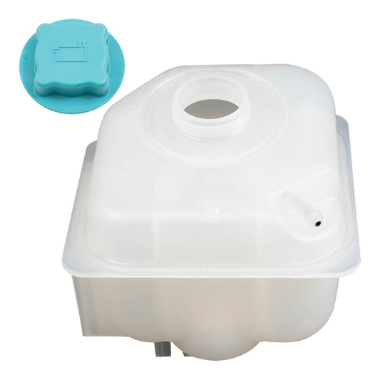 Brock Replacement Coolant Recovery Tank and Tank Cap Set Compatible with 1993-1997 850 & 1998 C70/ S70/ V70