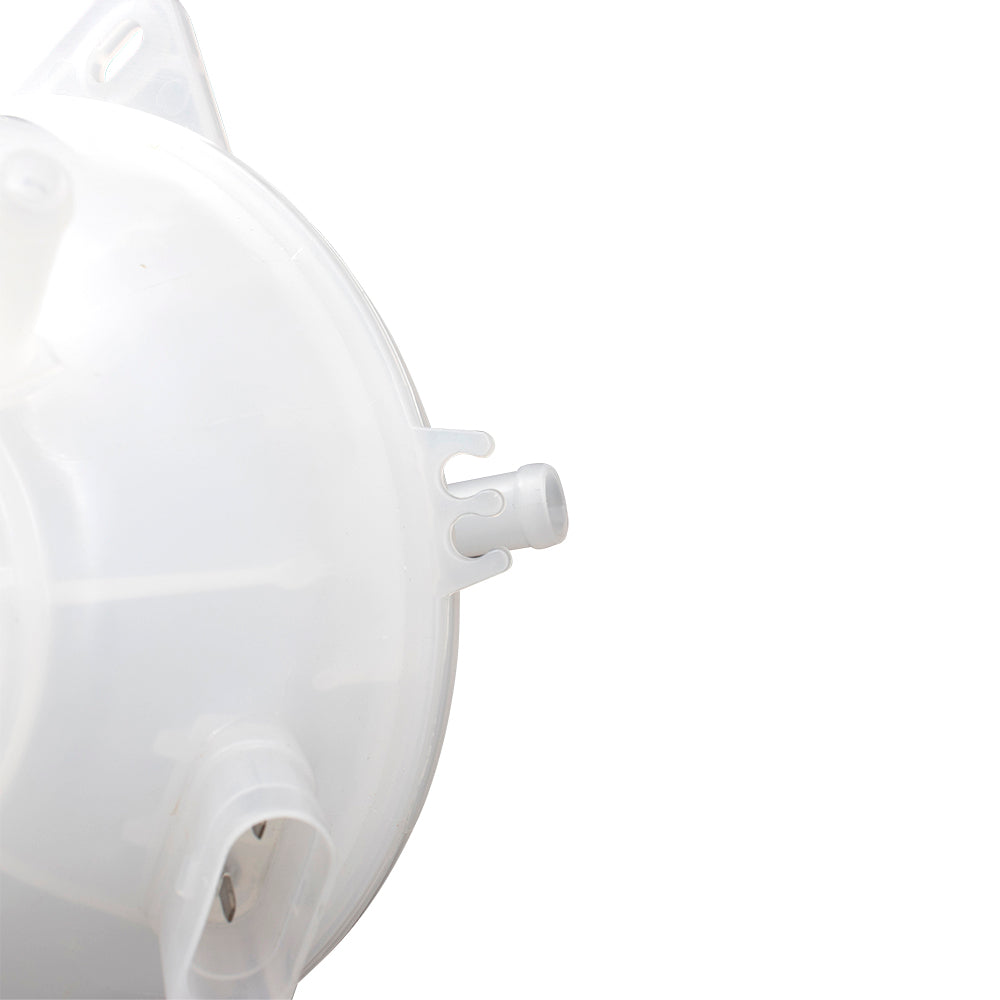Brock Replacement Coolant Recovery Tank without Cap Compatible with 1998-2010 New Beetle 2000-2006 TT and 2000-2006 Golf 1999-2005 A4 1J0121407F VW3014106