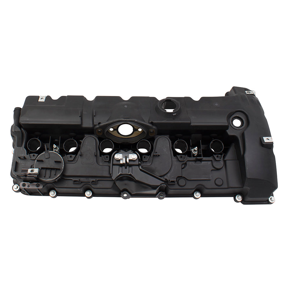 Brock Replacement Gas Engine Valve Cover w/ Gasket Compatible with 2007-2013 3 Series Sedan E90 2.5L 3.0L 11127552281