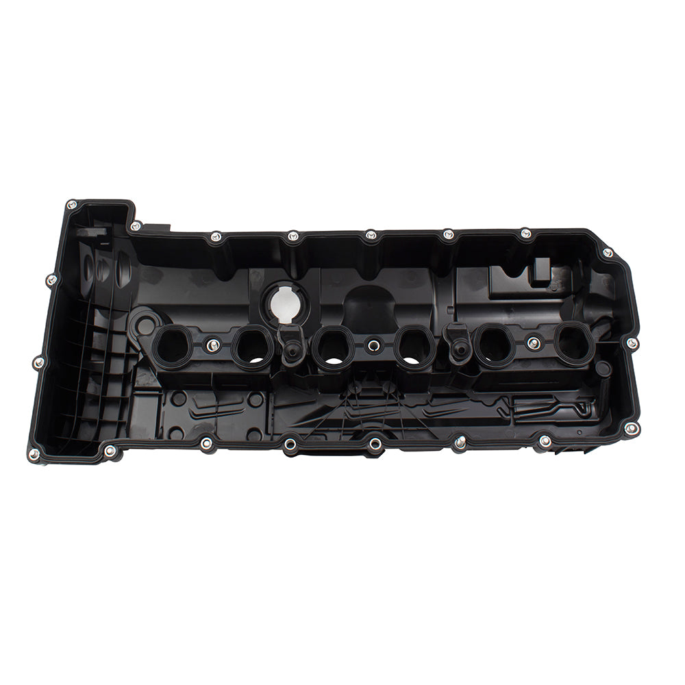 Brock Replacement Gas Engine Valve Cover w/ Gasket Compatible with 2007-2013 3 Series Sedan E90 2.5L 3.0L 11127552281