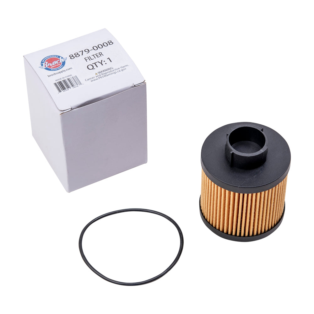 Brock Replacement Oil Filter Assembly Compatible with 2004-2008 Gallardo Spyder Coupe Superleggera SE Base and Nera 07L115561C 2004-2008