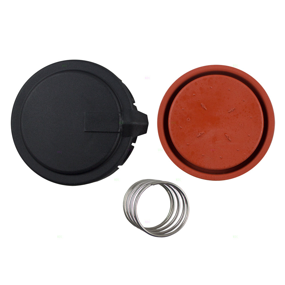 Brock Replacement Crankcase Pressure Vent Regulating Valve Repair Kit Compatible with 5 Series 6 Series 7 Series X5 4.4L 4.8L 11127547058