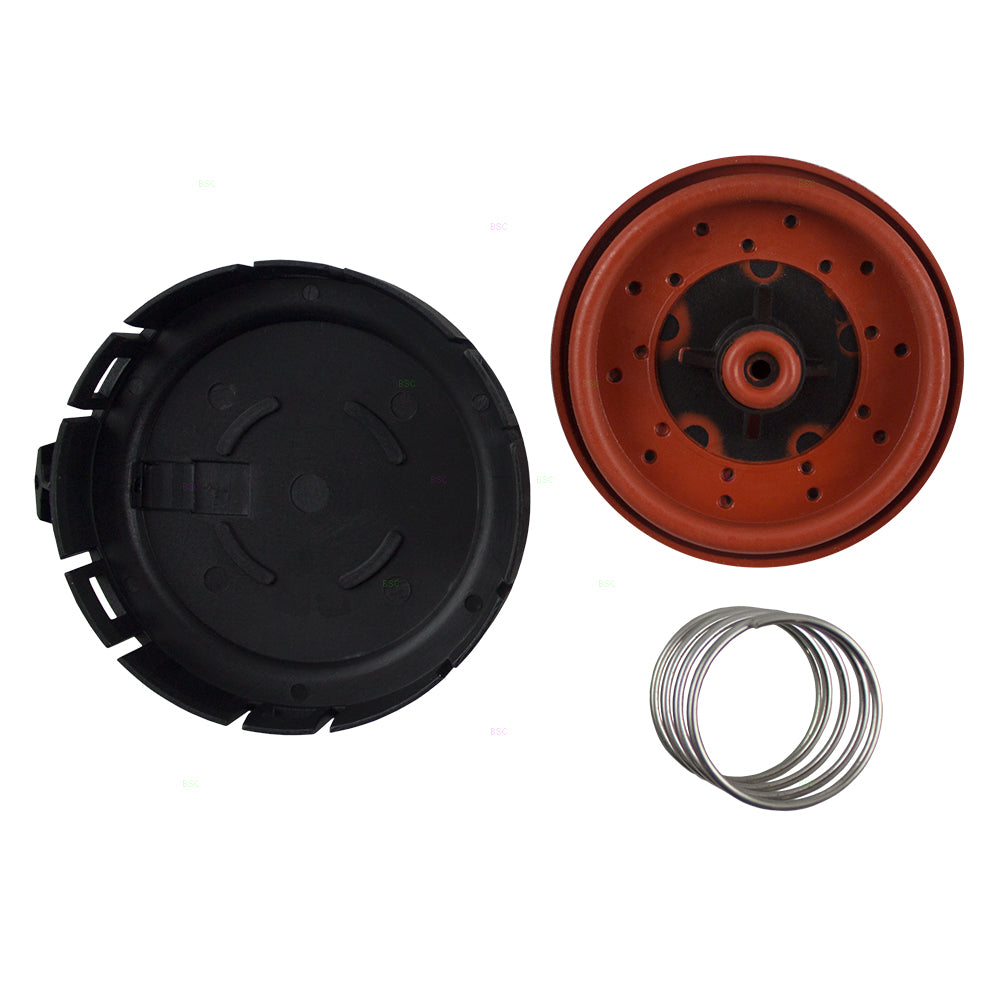 Brock Replacement Crankcase Pressure Vent Regulating Valve Repair Kit Compatible with 5 Series 6 Series 7 Series X5 4.4L 4.8L 11127547058