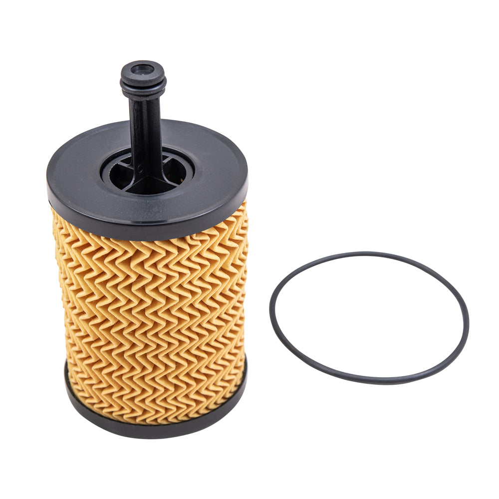 Brock Aftermarket Replacement Oil Filter With O-Ring Compatible With 2010-2015 Ferrari 458 F142