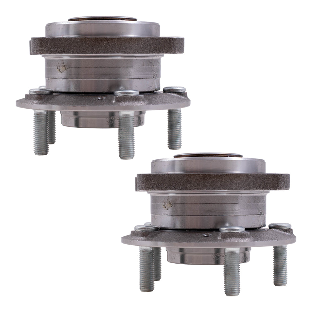 Brock Replacement Front Hub and Wheel Bearing Assembly Set Compatible with 2015-2020 Various Models
