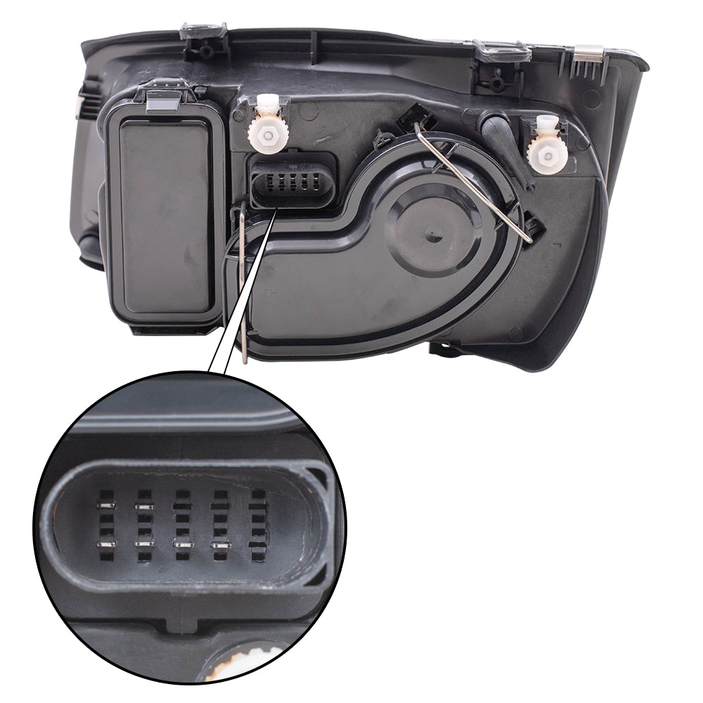 Headlight for 1999-2002 Jetta 1J5941018AJ Right VW2503115