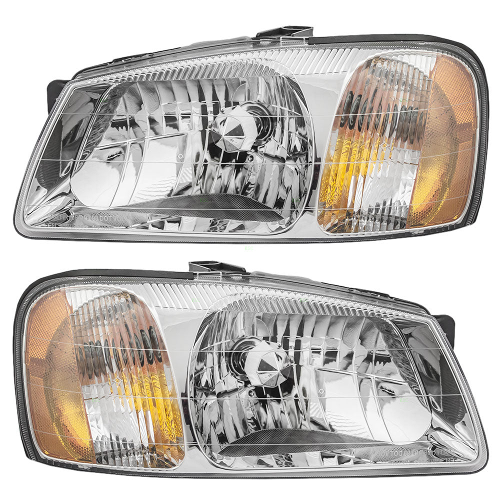 Headlight for 2000-2002 Accent 9210125050 Set HY2502123