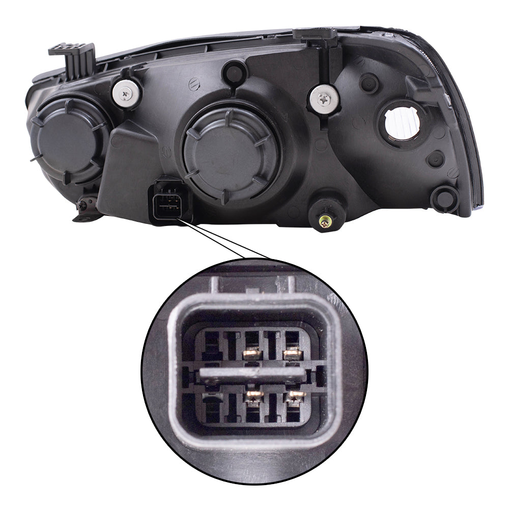 Headlight for 2001-2003 Elantra 921022D150 Right