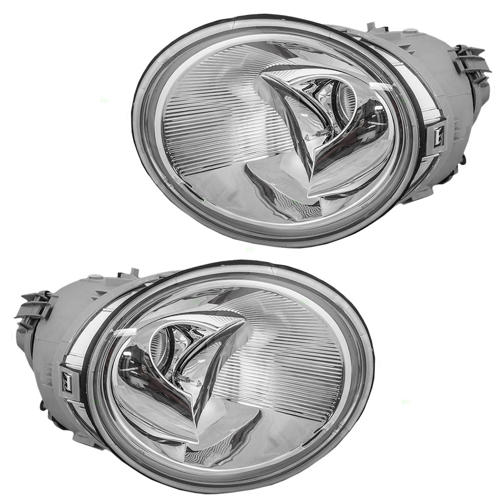 Headlight for 1998-2005 Beetle 1C0941029K Set VW2502106