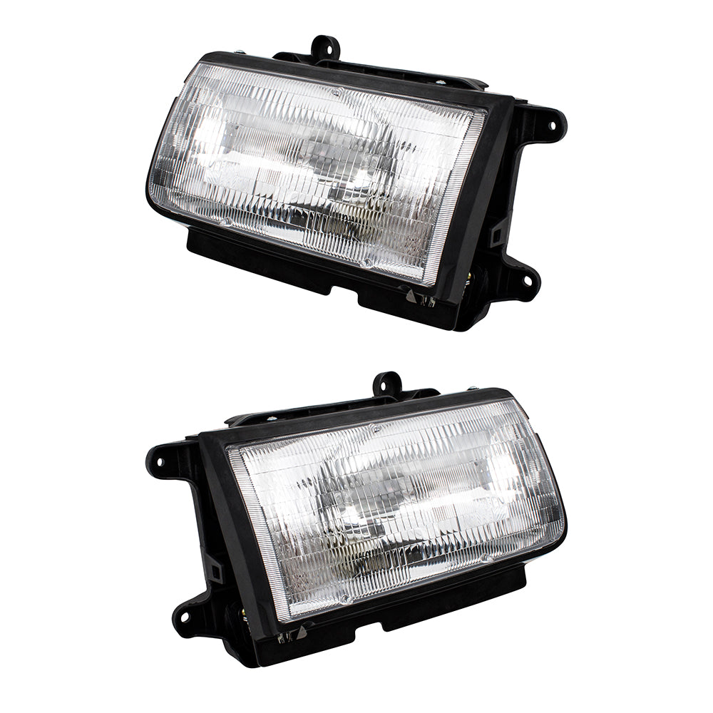 Headlight for 1998-1999 Passport for 1998-1999 Amigo 8972059010 Set IZ2502102