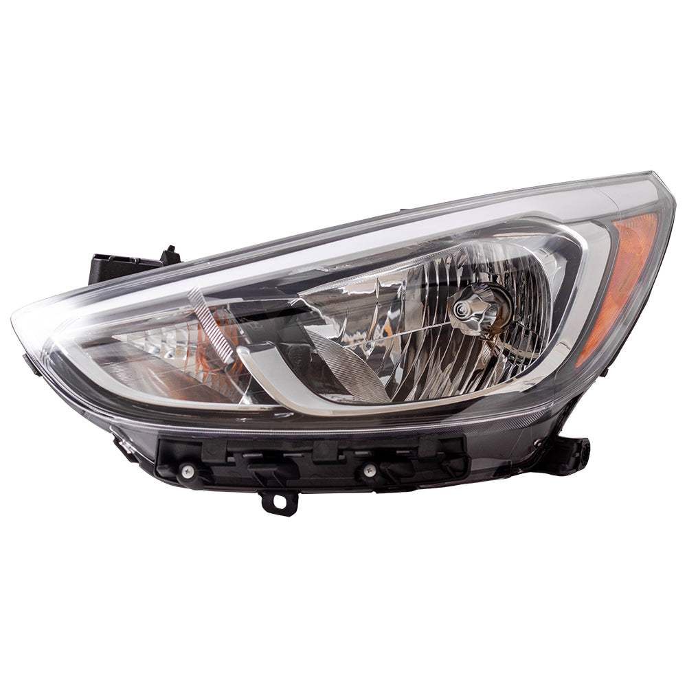 Headlight for 2015-2017 Accent 921011R710 Left HY2502192