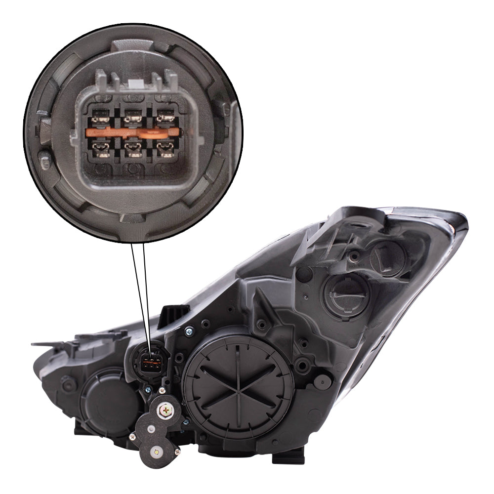 Headlight for 2011-2013 Elantra 921013Y000 Set HY2502161