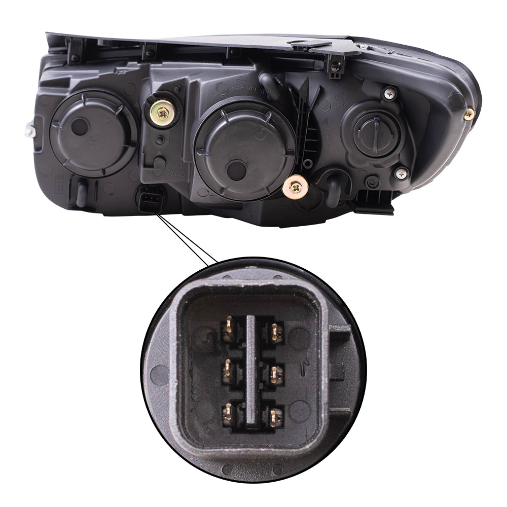 Headlight for 2007-2009 Santa Fe 921020W050 Right HY2503139