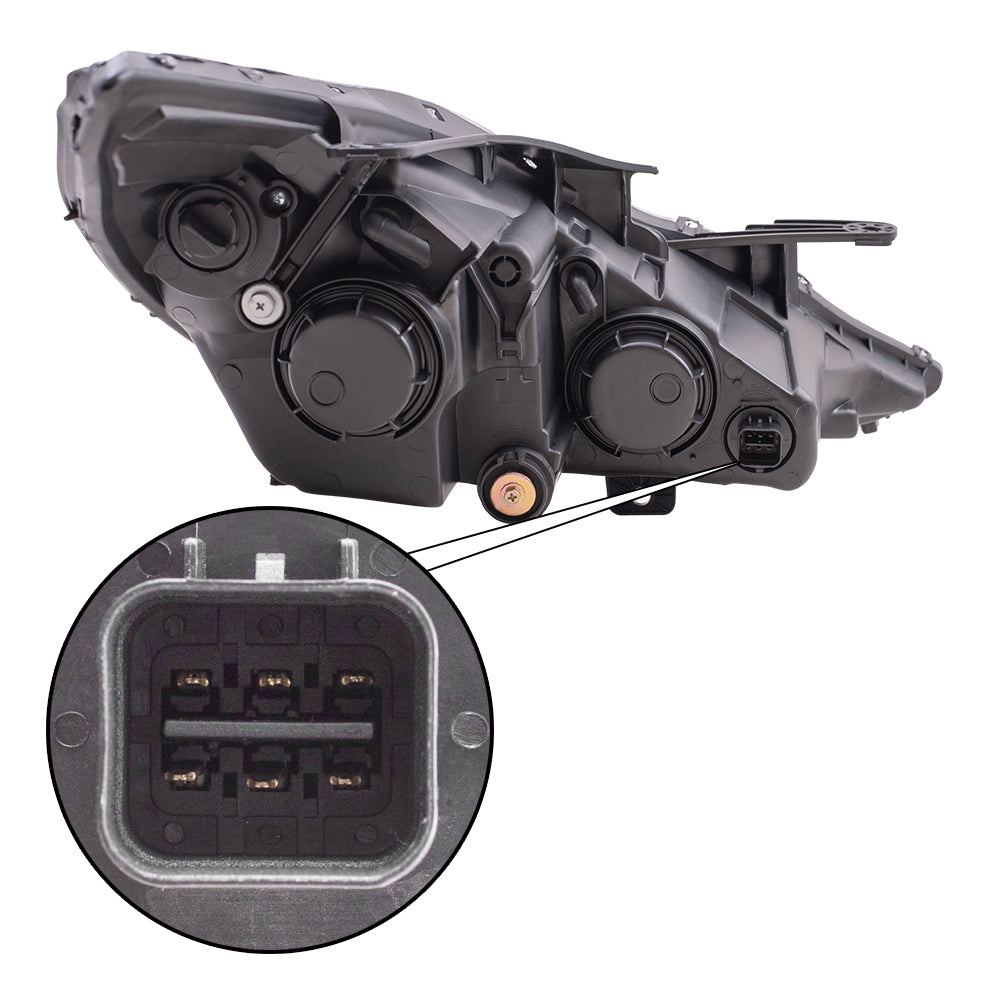 Headlight for 2011-2014 Sonata 921013Q100 Left HY2502157
