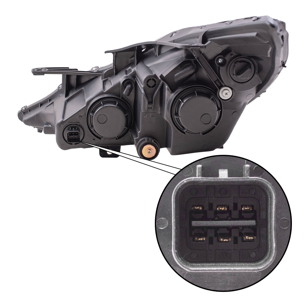 Headlight for 2011-2014 Sonata 921023Q100 Right