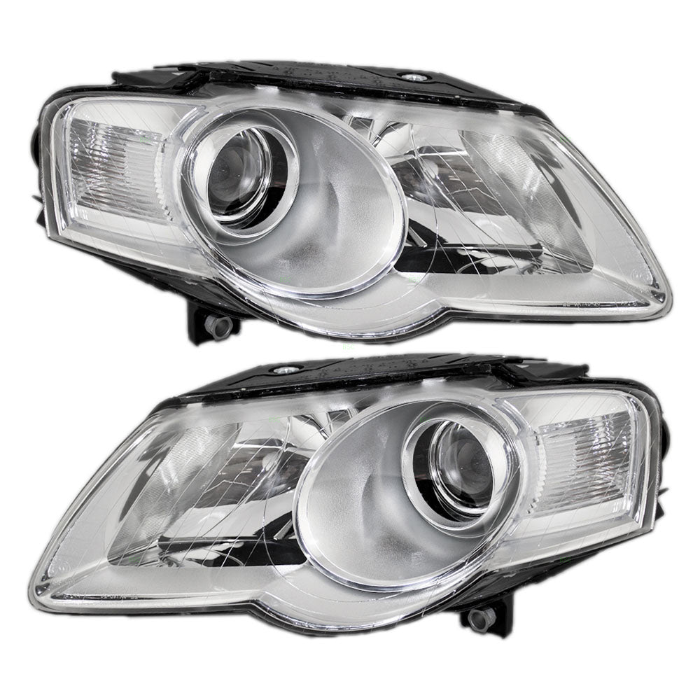 Headlight for 2006-2010 Passat 3C0941005AE Set VW2502130