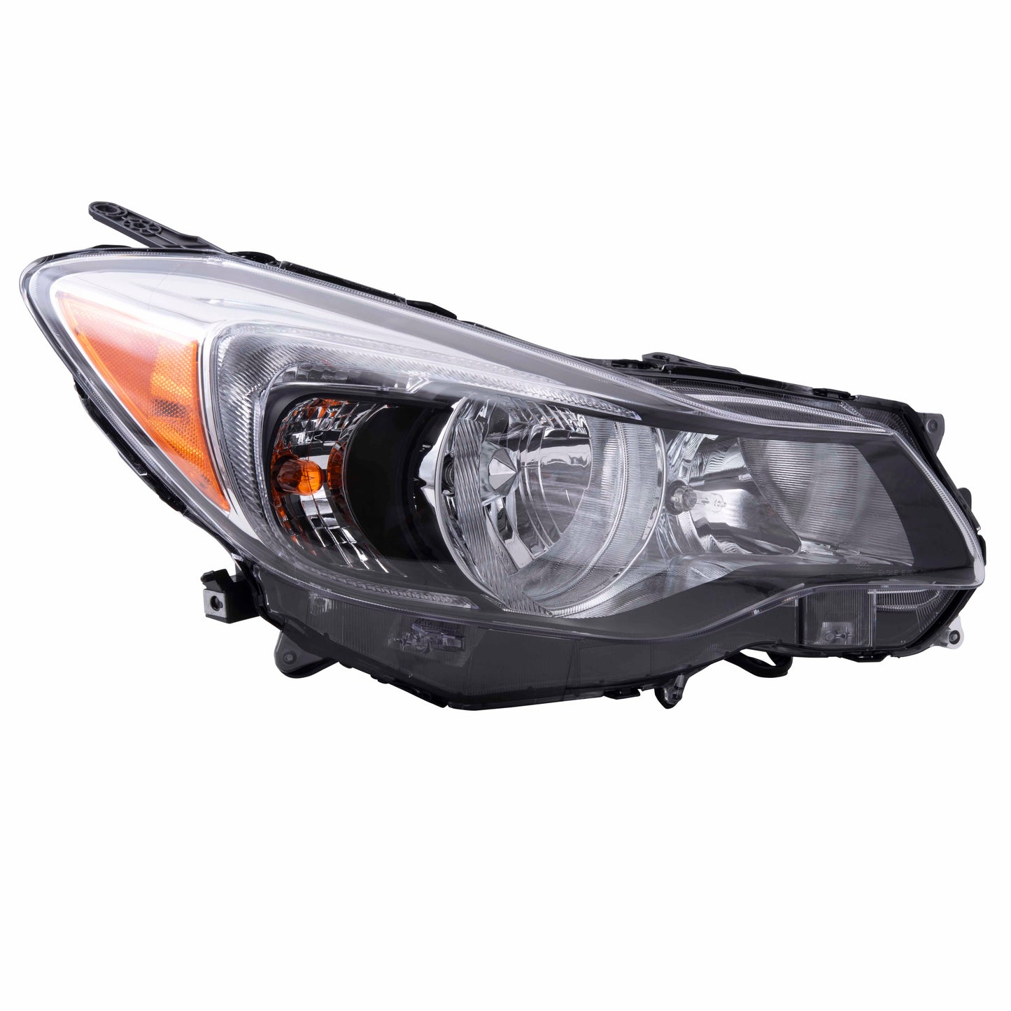 Brock Replacement Pair Set Halogen Headlights Headlamps Compatible with 12-14 Impreza 13-15 XV Crosstrek & Hybrid 84001FJ091 84001FJ090