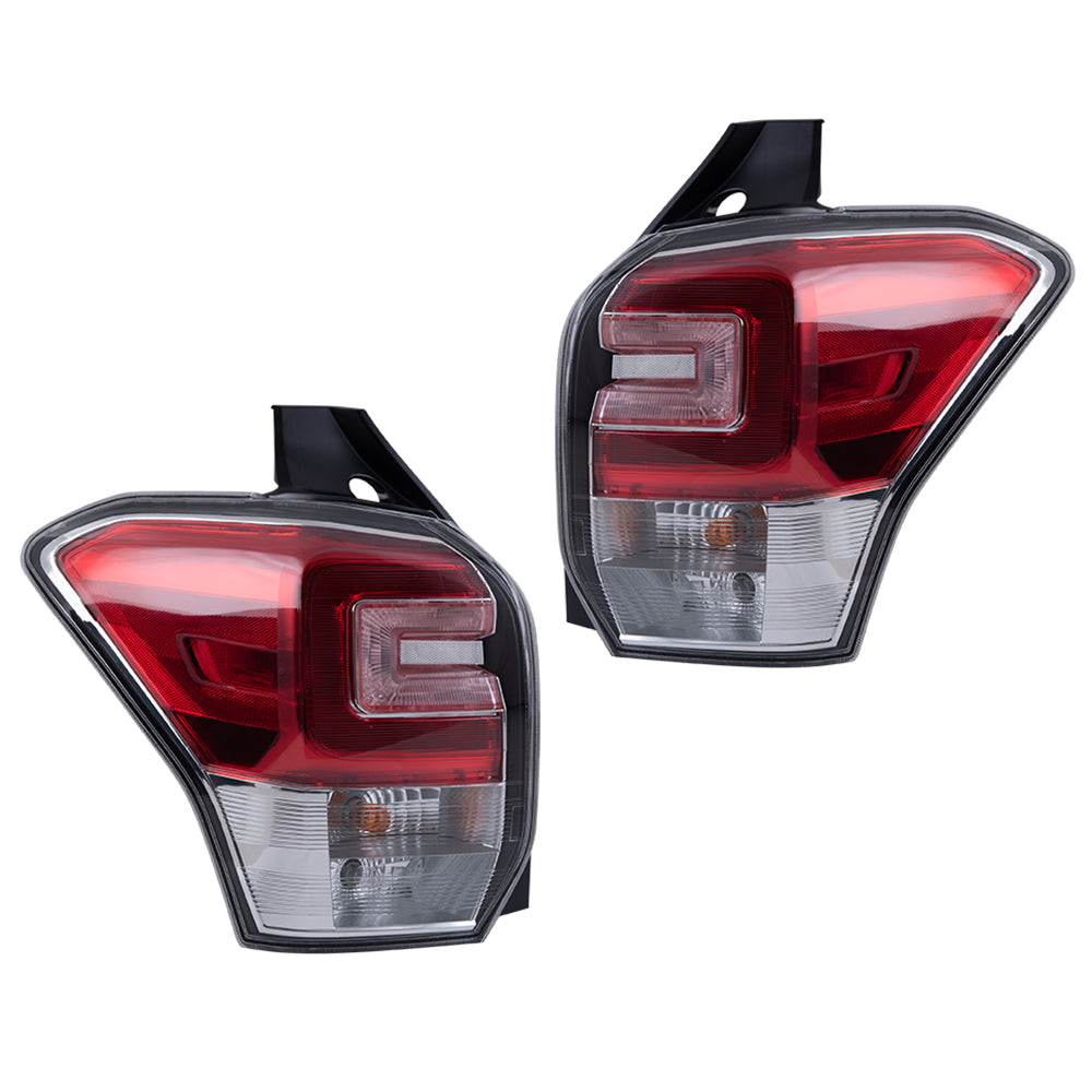 Brock 9222-0002LR Replacement Tail Light Assembly Set