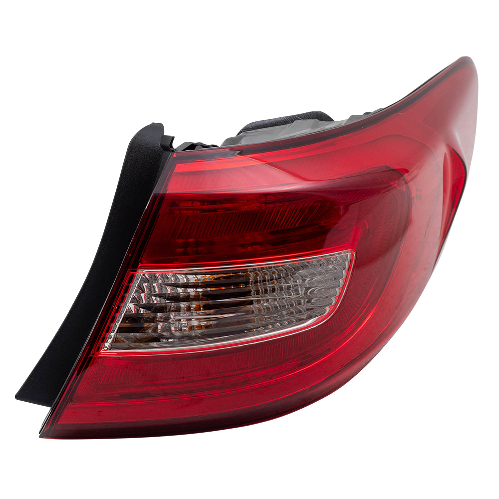 Brock Replacement Pair Tail Lights Compatible with 2015-2017 Sonata Driver and Passenger Set Type Taillamps 92401C2000 92402C2000