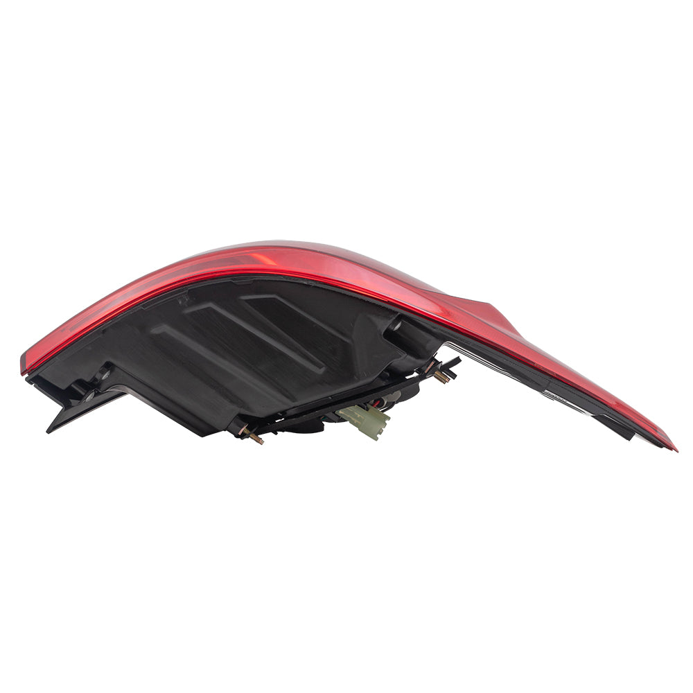 Brock Replacement Pair Tail Lights Compatible with 2015-2017 Sonata Driver and Passenger Set Type Taillamps 92401C2000 92402C2000