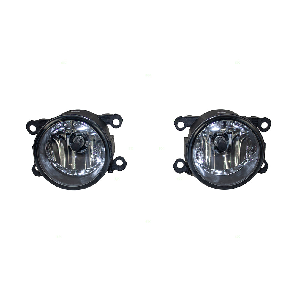 Fog Light for 2014-2023 Forester Clear Lens w/ Bulbs Bezels Wiring Switch for 2013-2014 Legacy 2017-2023 Impreza 2015-2021 WRX 2018-2023 Crosstrek Set