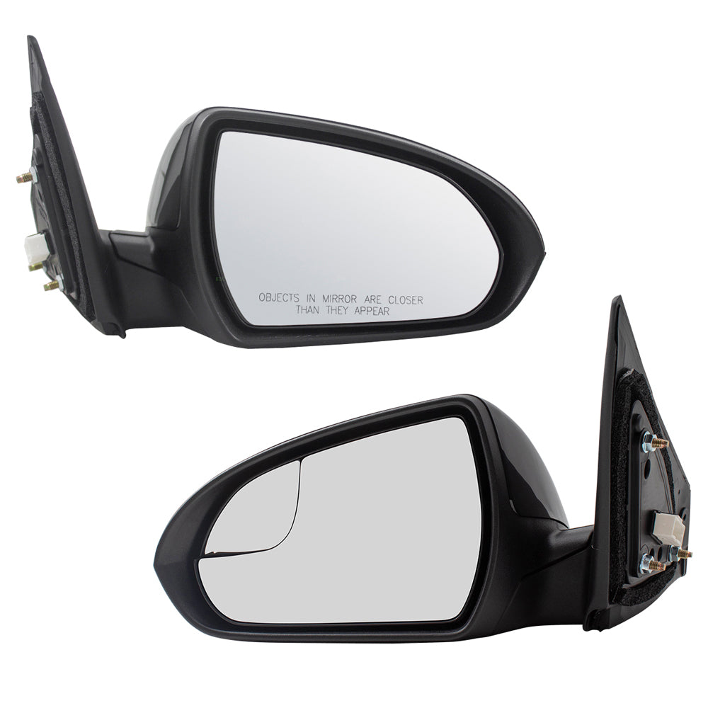 Power Mirror for 2017-2020 Elantra Sedan USA Built Spotter Glass 87610F3050 Set
