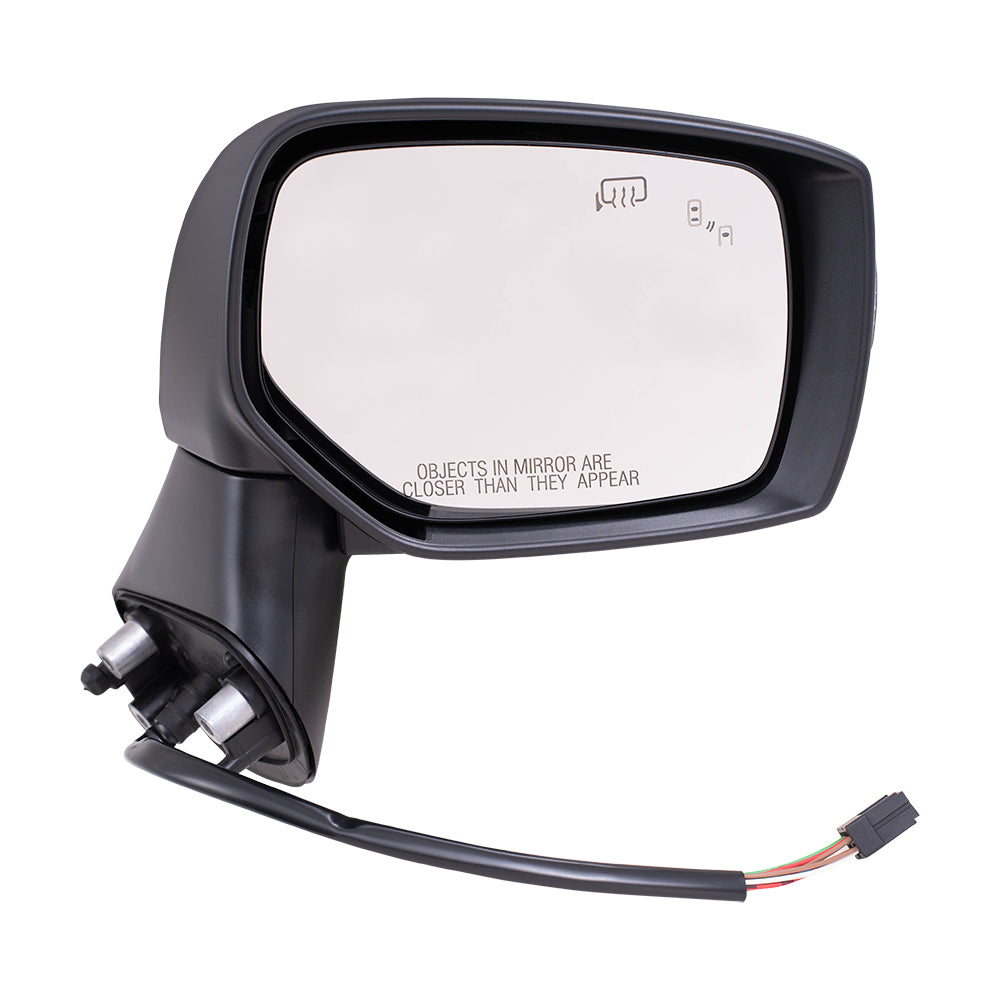 Power Mirror for 2016-2021 WRX Blind Spot Detection Turn Signal Indicator Heated for 2016 Crosstrek for 2016-2020 WRX STI 91036VA612 Set SU1320161