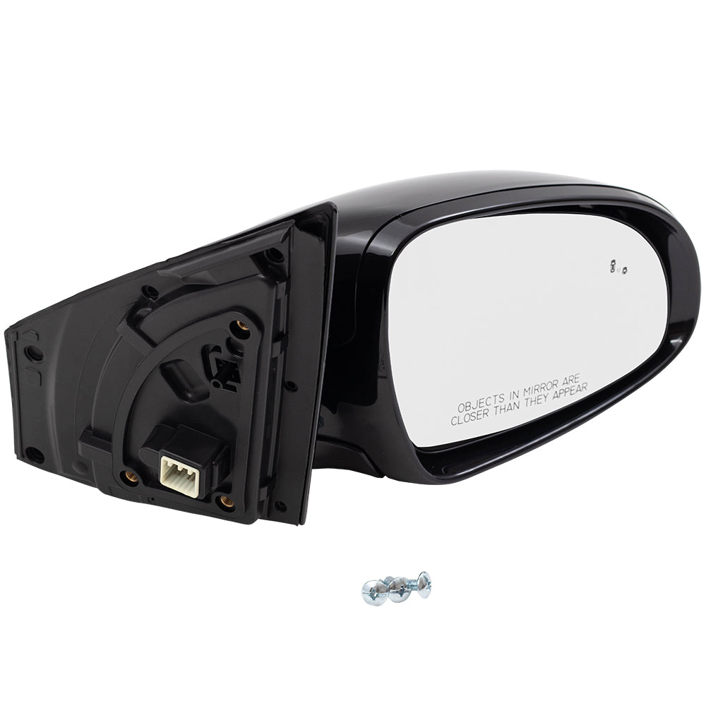 Power Mirror for 2017-2019 Sportage Blind Spot Detection Turn Signal Indicator Heated Power Fold 87620D9130 Right