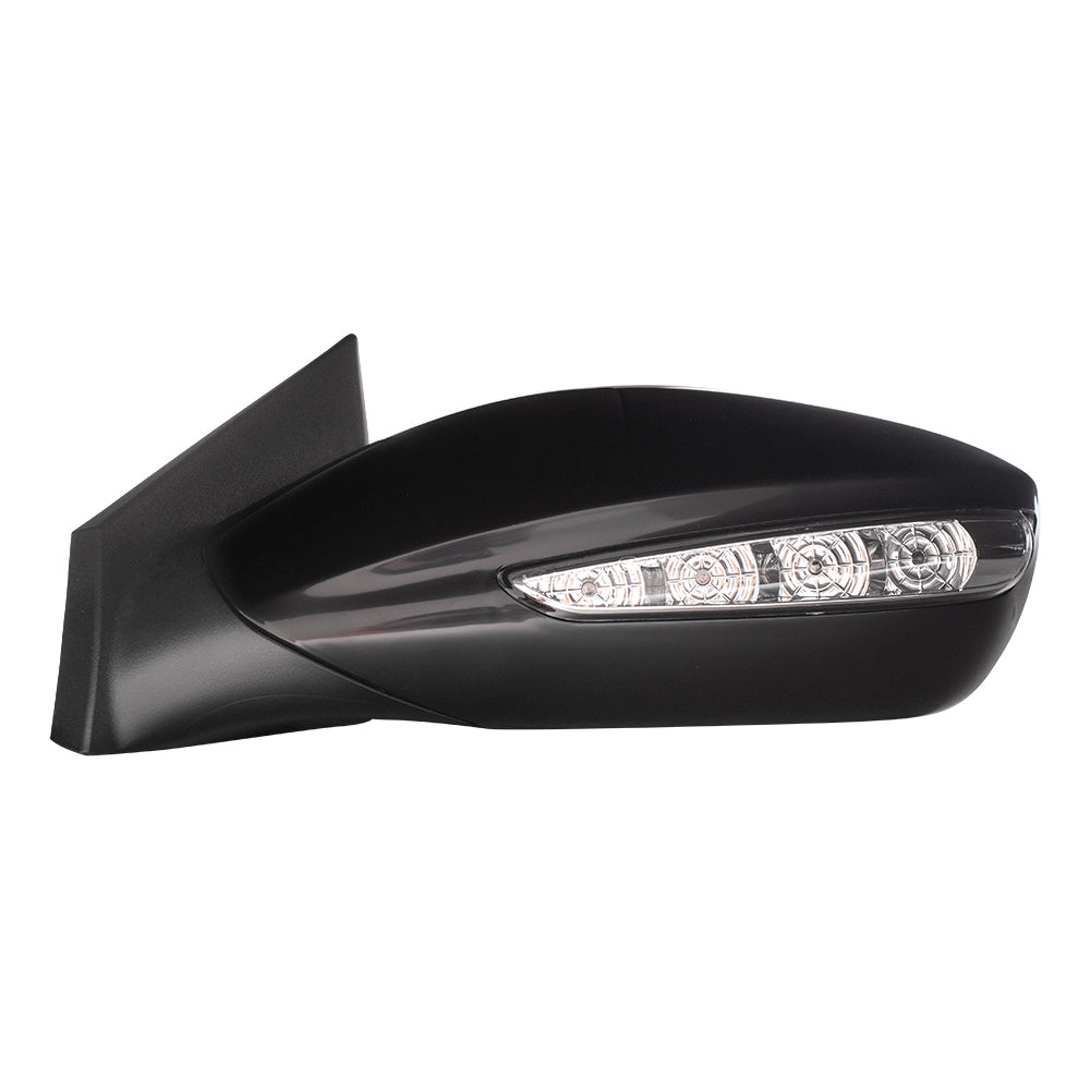 Power Mirror for 2011-2015 Sonata Hybrid Turn Signal Indicator Heated 876104R030 Left HY1320223