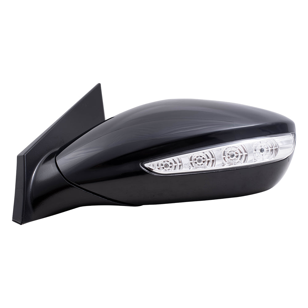 Power Mirror for 2011-2015 Sonata Hybrid Turn Signal Indicator Heated 876104R130 Set HY1320212