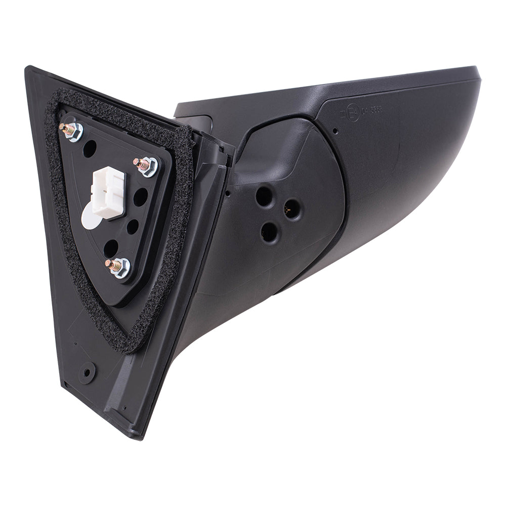 Brock Replacement Driver and Passenger Side Power Mirrors Paint to Match Black with Heat and Blind Spot Detection without Signal or Memory Compatible with 2017-2020 Elantra Korea Built ONLY