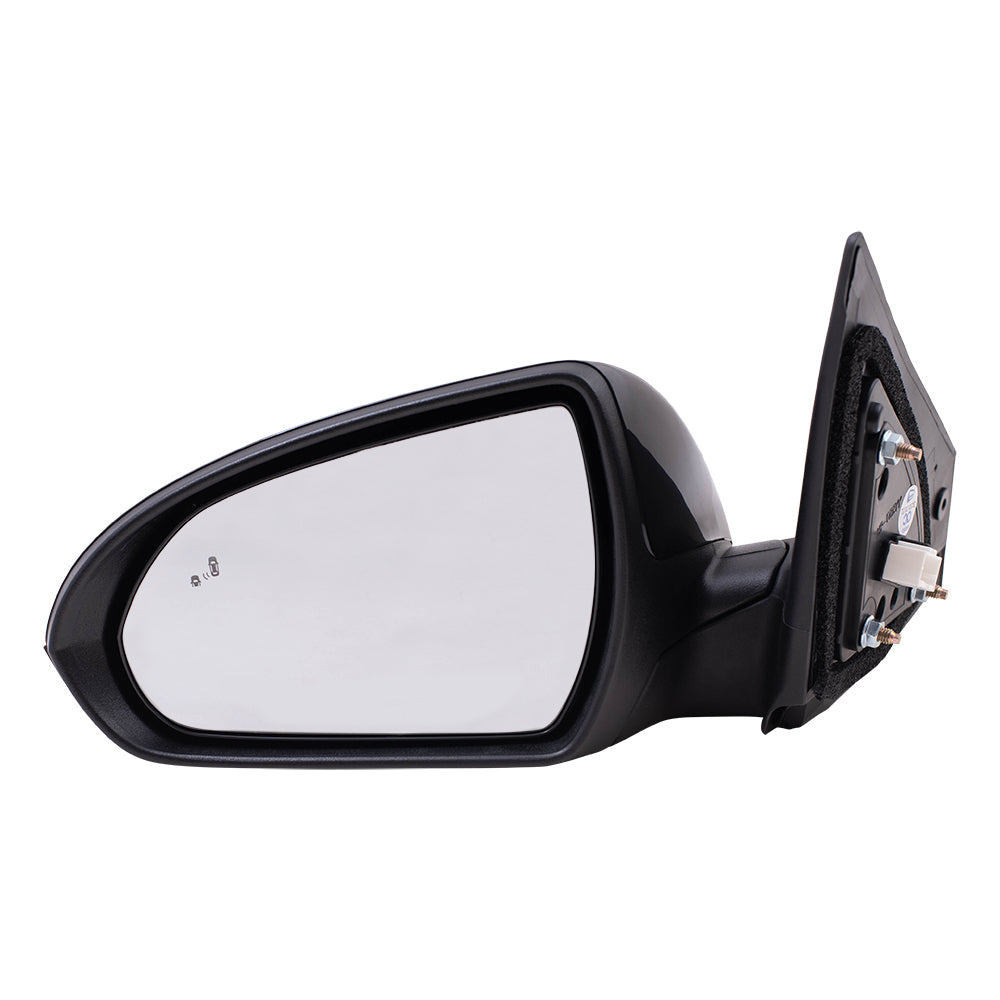 Power Mirror for 2017-2020 Elantra Korea Built Blind Spot Detection Heated 87610F2280 Left