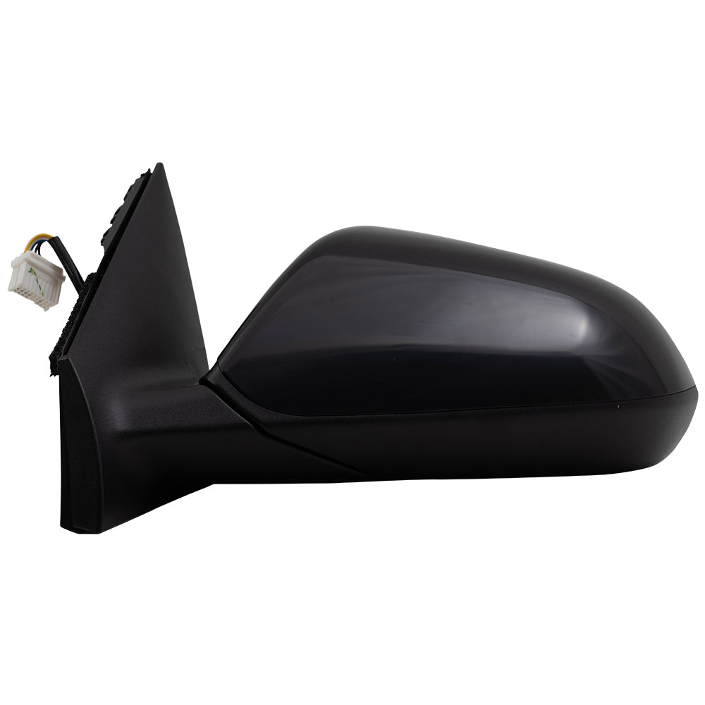 Brock Replacement Drivers Power Side View Mirror Heated Spotter Glass Compatible with 15-19 Sonata 87610-C2000 HY1320203 128-65084EL