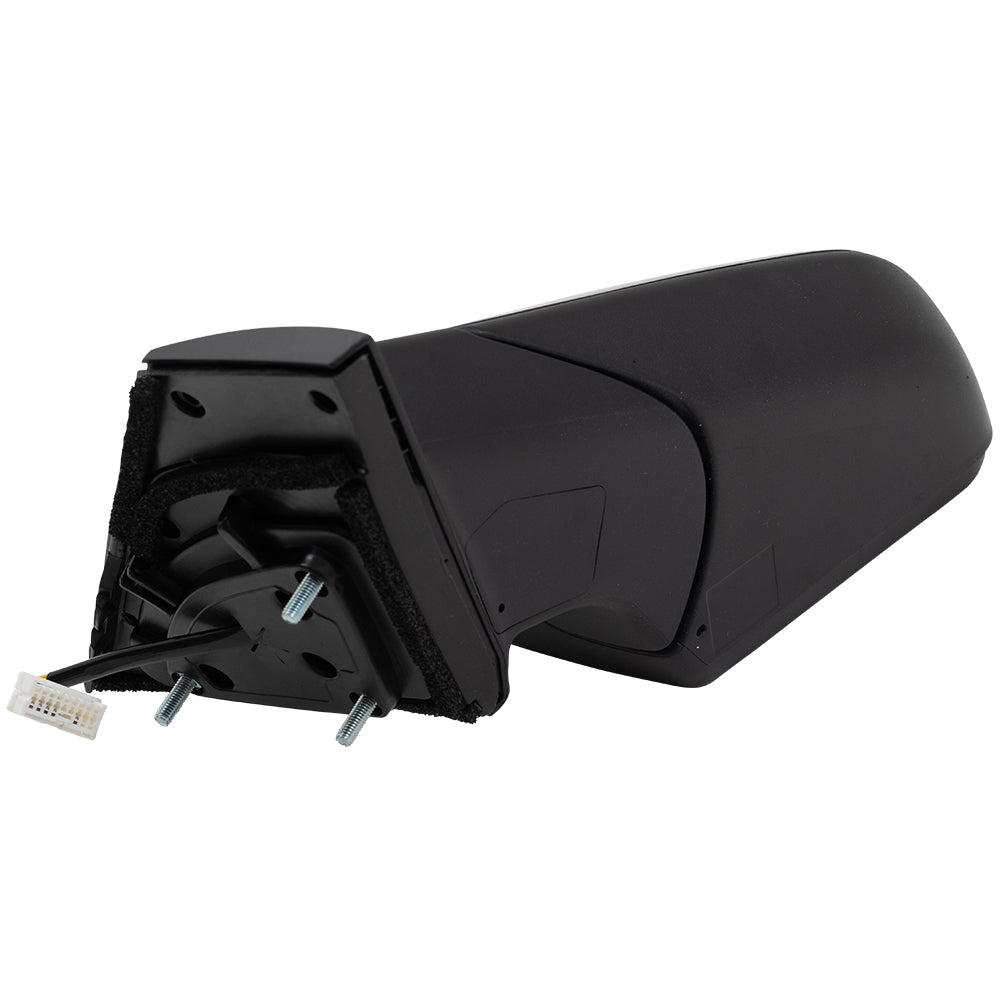 Brock Replacement Drivers Power Side View Mirror Heated Spotter Glass Compatible with 15-19 Sonata 87610-C2000 HY1320203 128-65084EL
