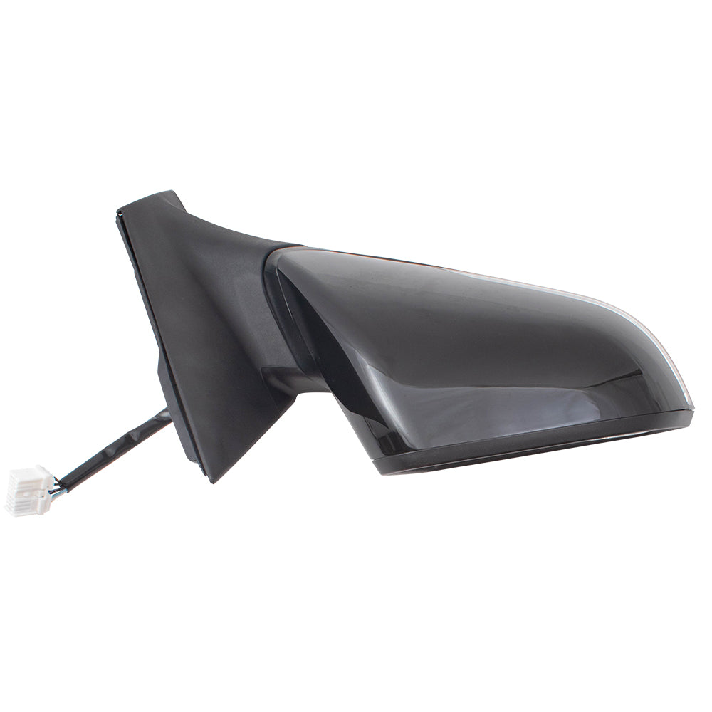 Power Mirror for 2015-2017 Sonata Paint To Match Black Cap & Textured Black Base Blind Spot Detection Turn Signal Indicator Heated 87620C2020 Right HY1321236