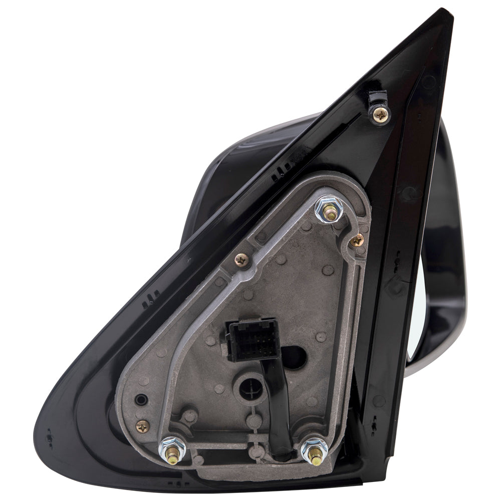 Brock Replacement Driver and Passenger Power Side View Mirrors Heated Compatible with 2007-2012 Santa Fe SUV 87610-0W000 87620-0W000