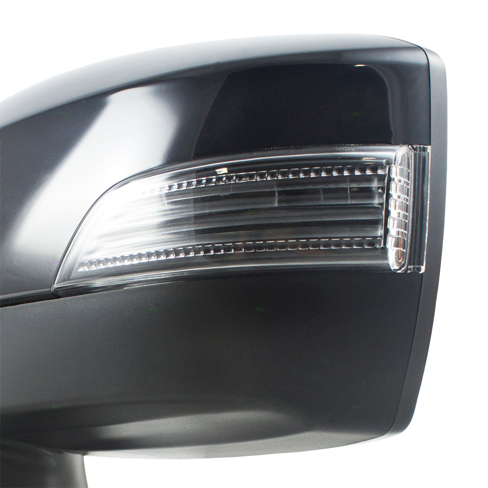 Brock Replacement Pair Set Power Side View Mirrors Heated Signal Compatible with Impreza XV Crosstrek & Hybrid WRX 91036VA051 91036VA041