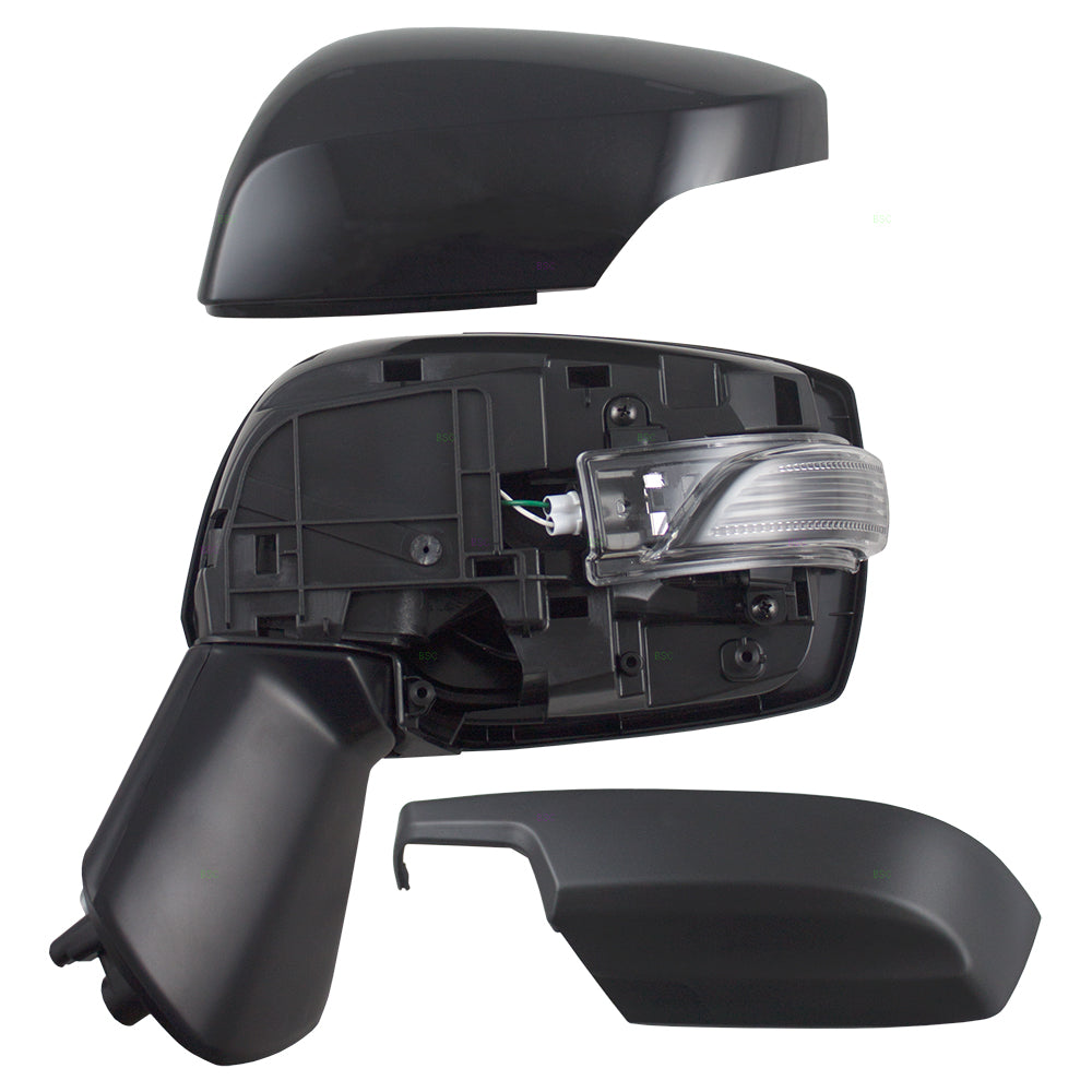 Power Mirror for 2015-2016 Impreza Turn Signal Indicator Heated for 2015-2021 WRX 91036VA051 Left SU1320135