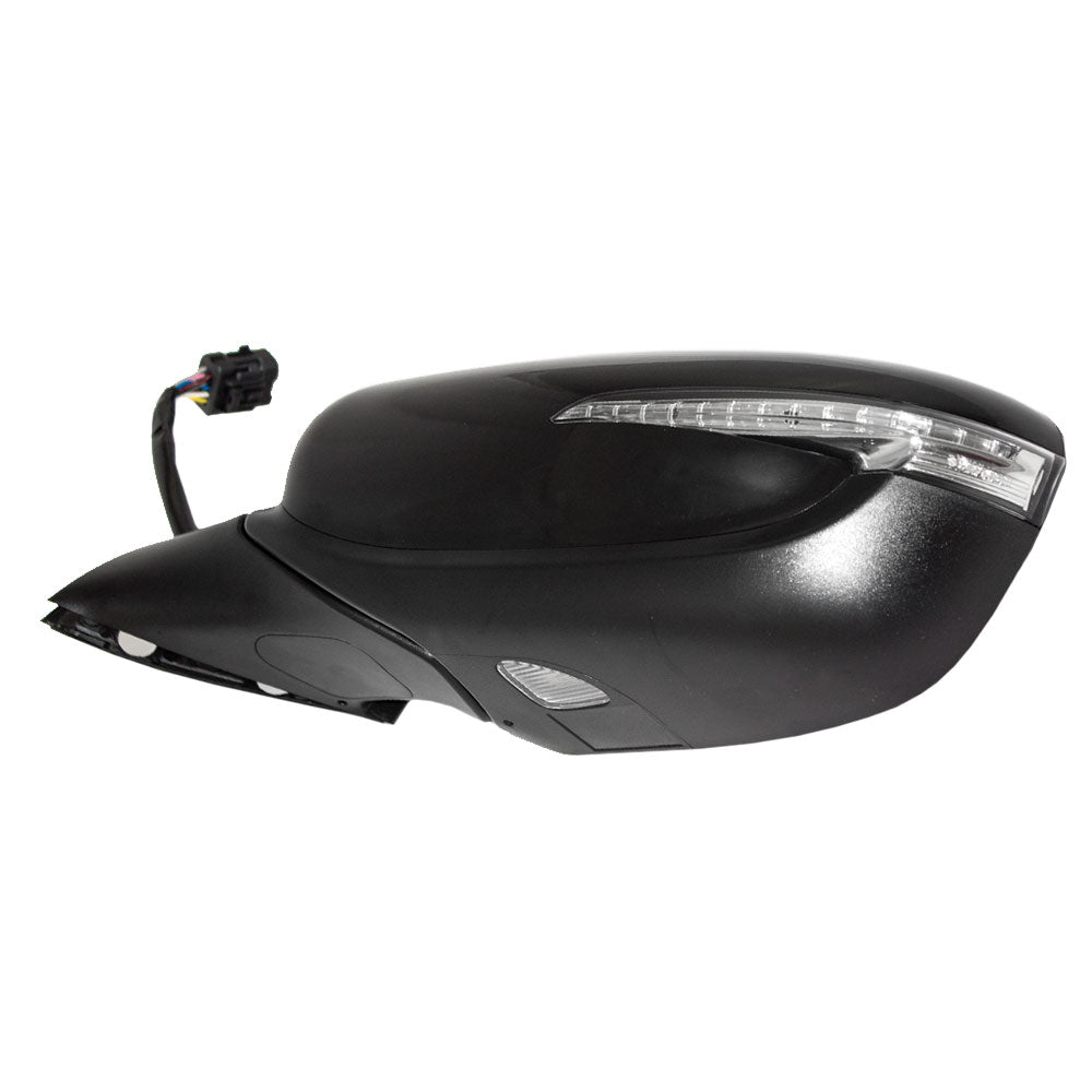 Power Mirror for 2014-2016 Forte Turn Signal Indicator Puddle Lamp Heated Power Fold for 2014-2016 Forte5 for 2016 Forte Koup 87610A7280 Left KI1320184