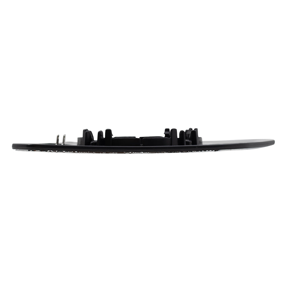 Brock Replacement Passenger Mirror Glass w/ Base Heated compatible with 15-19 Sonata