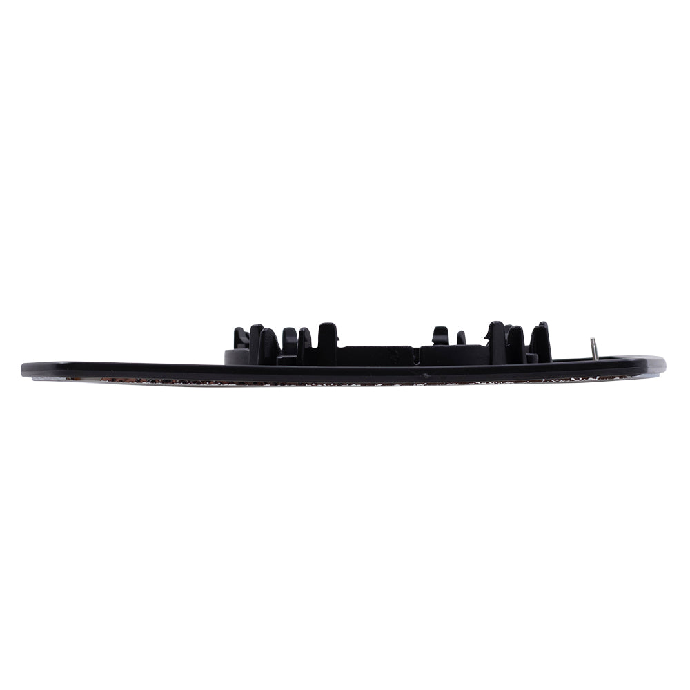 Brock Replacement Passenger Mirror Glass w/ Base Heated compatible with 15-19 Sonata