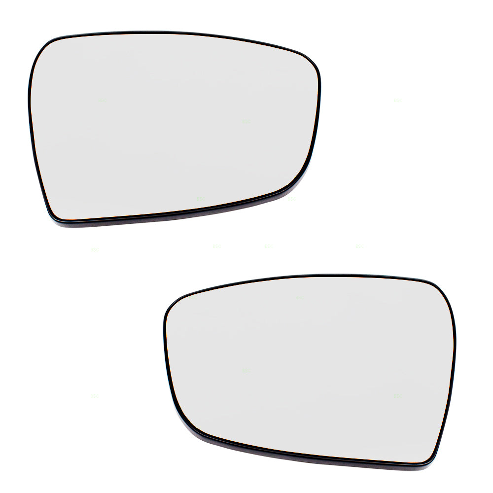 Mirror Glass with Base for 2014-2018 Forte Sedan Heated for 2014-2018 Forte5 87611A7050 Set